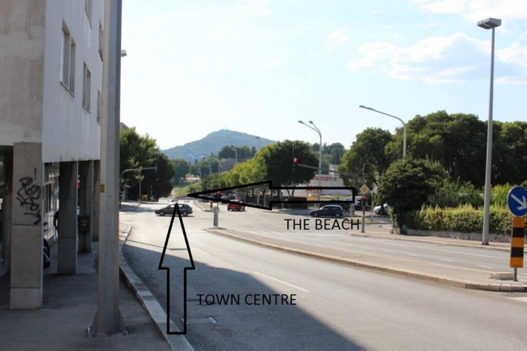 Old City/Beach 13 Minutes Away, Parking, For 4 Сплит Екстериор снимка